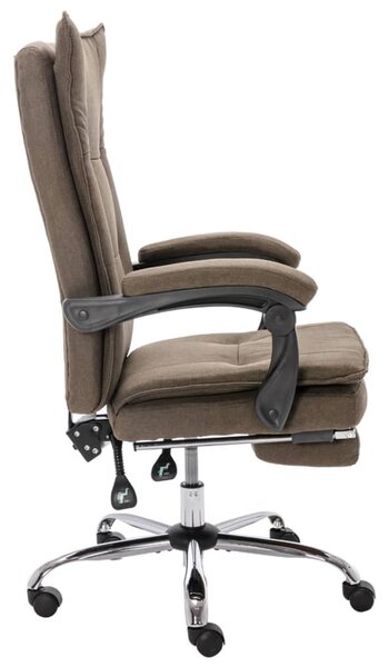 Kancelářská židle taupe textil 20367