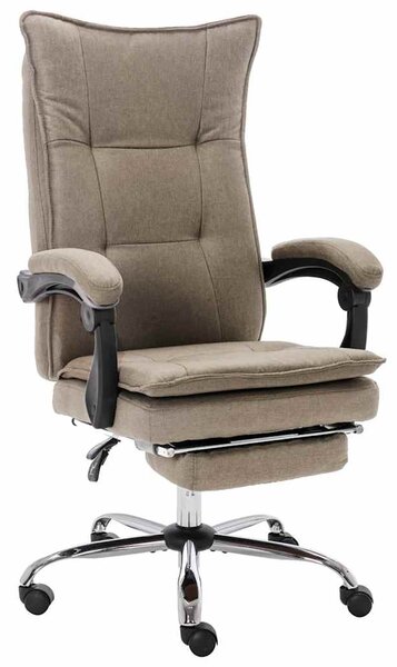 Kancelářská židle taupe textil 20367