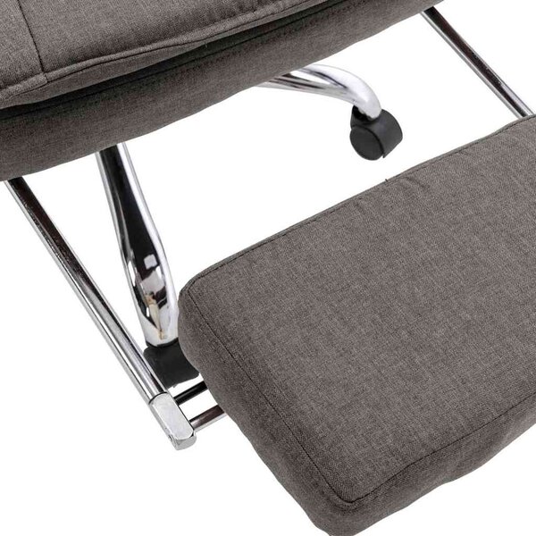 Kancelářská židle šedá textil 20369