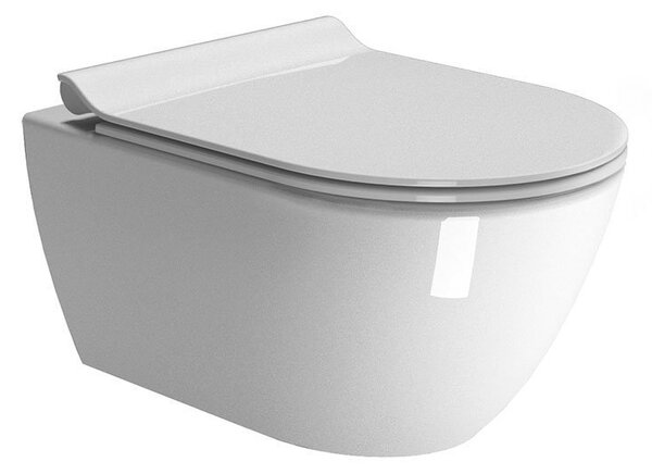 GSI GSI, PURA závěsná WC mísa, Swirlflush, 50x36cm, bílá ExtraGlaze, 881611