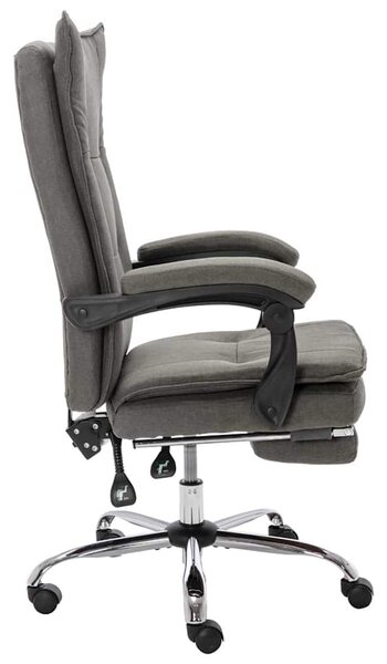 Kancelářská židle šedá textil 20369