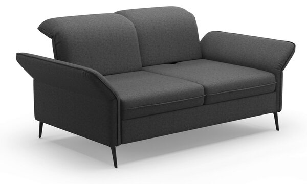 2,5SEDÁK, textil, tmavě šedá Sit & More - Pohovky, Online Only
