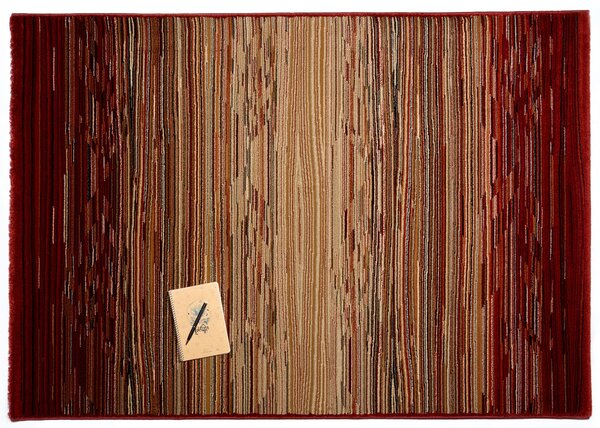 Spoltex Kusový koberec Cambridge red/beige 5668 - 80x150 cm