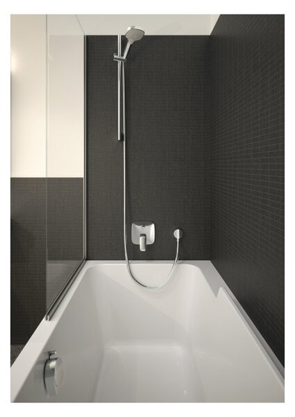 Hansgrohe Croma Select E sprchová sada Vario se sprchovou tyčí 65 cm, bílá/chrom 26582400