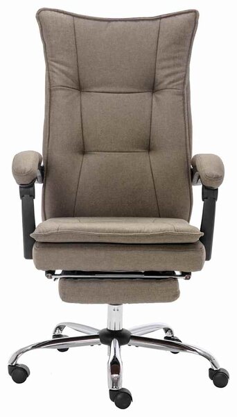 Masážní kancelářská židle taupe textil 20373