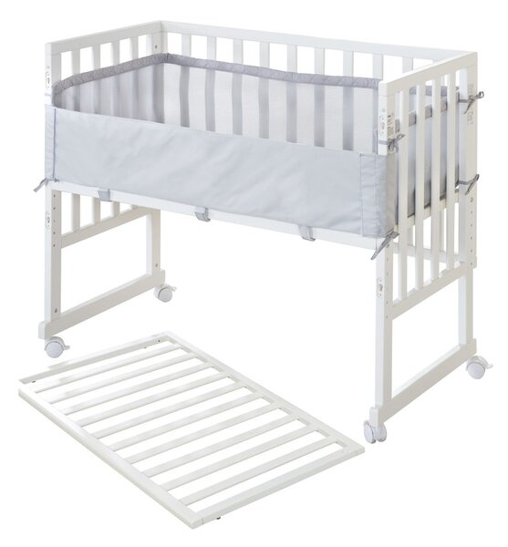 Bílá postýlka 90x45 cm – Roba