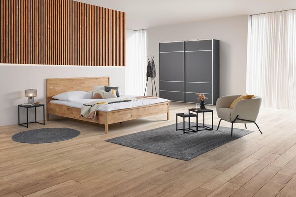 POSTEL, 180/200 cm, divoký dub MID.YOU - Online Only postele, Online Only