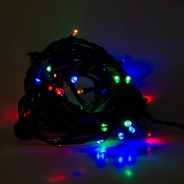 DECOLED Hobby Line LED světýlka na stromeček 20 m barevné, IP44, vč. zdroje
