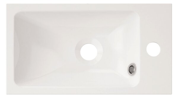 Vima 176 - Umyvátko 400x220 mm, s přepadem, bílá