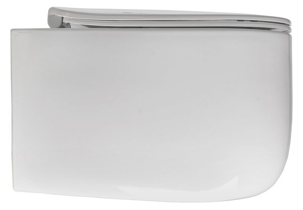 Kerasan Kerasan, NOLITA závěsná WC mísa, Rimless, 35x55 cm, bílá, 531401