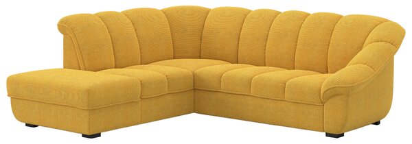 SEDACÍ SOUPRAVA, textil, hořčicově žlutá Welnova - Sedací soupravy