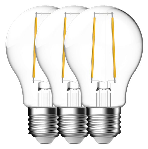 Nordlux LED žárovka E27 4W 4000K 3ks (čirá) LED žárovky sklo 5181010323