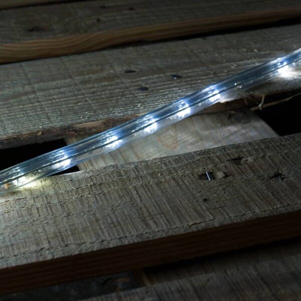 DECOLED Easy Fix LED hadice venkovní, 1 m, ledově bílá, 30 diod, IP44, metráž