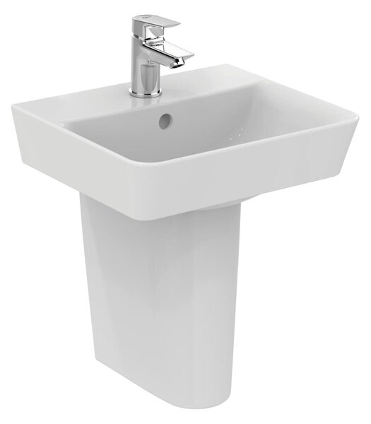 Ideal Standard Connect Air - Umyvadlo 400x350 mm, s přepadem, bílá E030701