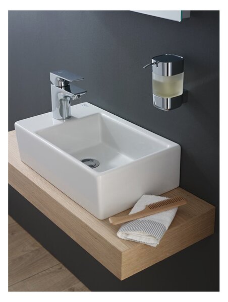 Ideal Standard Strada - Umyvátko 450x270 mm, s otvorem vlevo, bez přepadu, bílá K081701