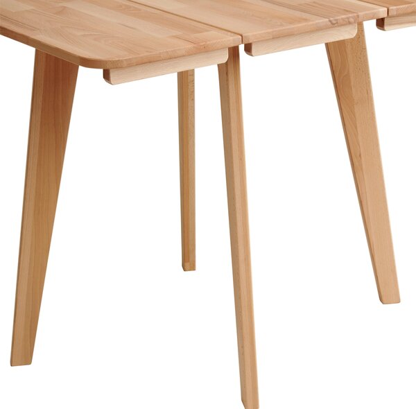 SKLÁDACÍ STŮL, jádrový buk, jádrový buk, 94/75/75 cm P & B - Jídelní stoly, Online Only