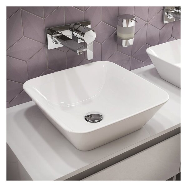 Ideal Standard Connect Air - Umyvadlová mísa 400x400 mm, bez přepadu, bílá E034701