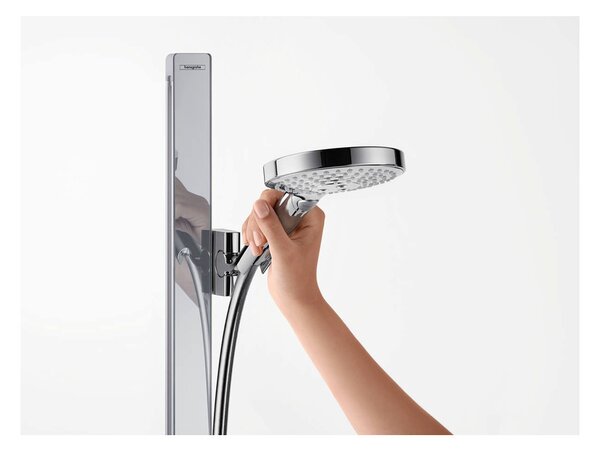 Hansgrohe Raindance Select S sprchová sada 120 3jet se sprchovou tyčí 90 cm a miskou na mýdlo, chrom 27648000