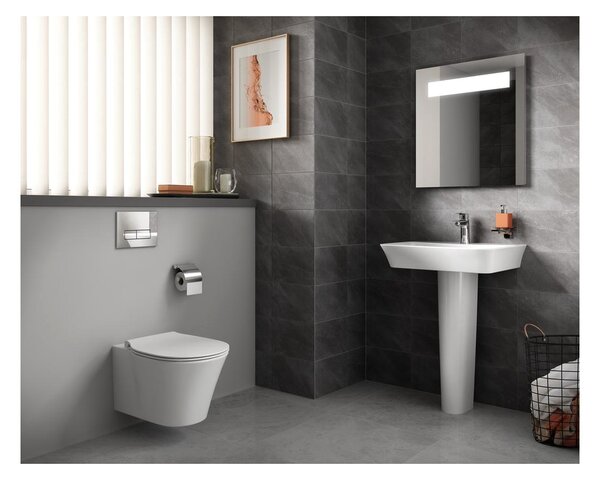 Ideal Standard Connect Air- Závěsné WC, AQUABLADE®, bílá E005401