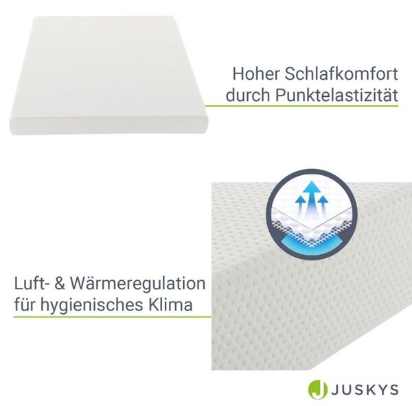 Ergonomická matrace 80x160 cm ze studené pěny, tvrdost H3