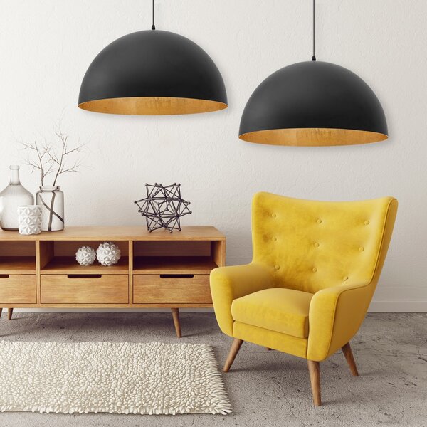 TooLight Stropní svítidlo BORA černé 50 cm