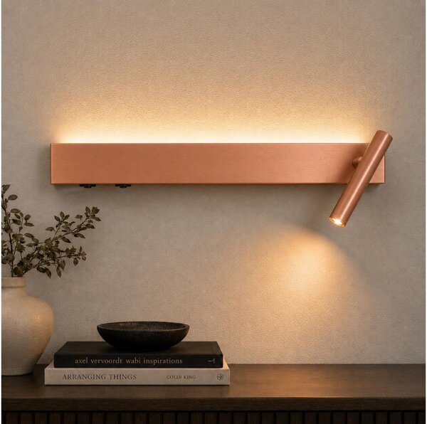 Brilagi -LED Nástěnné bodové svítidlo VIXON LED/3W/230V + LED/7W bronzová CRI 90