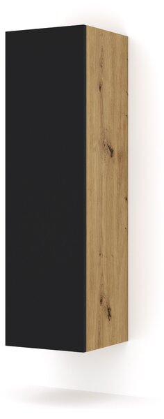Skříňka Dual 120 (dub artisan + černá). Akce -20%