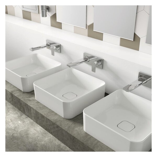 Ideal Standard Strada II - Umyvadlová mísa 400x400 mm, s přepadem, bílá T296301