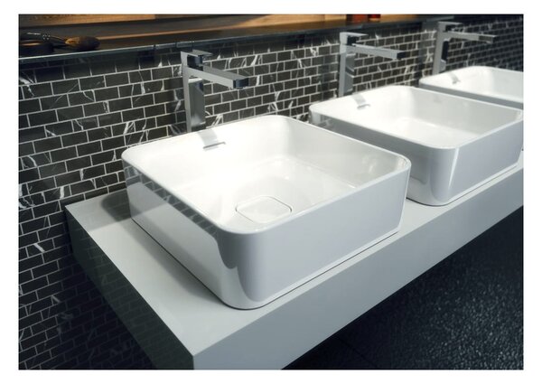 Ideal Standard Strada II - Umyvadlová mísa 400x400 mm, s přepadem, bílá T296301