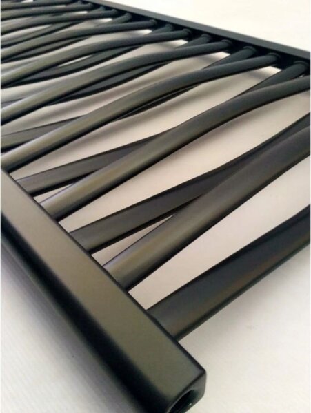 Regnis 3D Slza, Topné těleso 440x1205mm, 521W, černá matná, L3D120/40/black