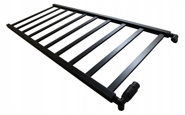 Regnis DEX, Topné těleso 300x730mm, 360W, černá matná, DEX70/30/BLACK
