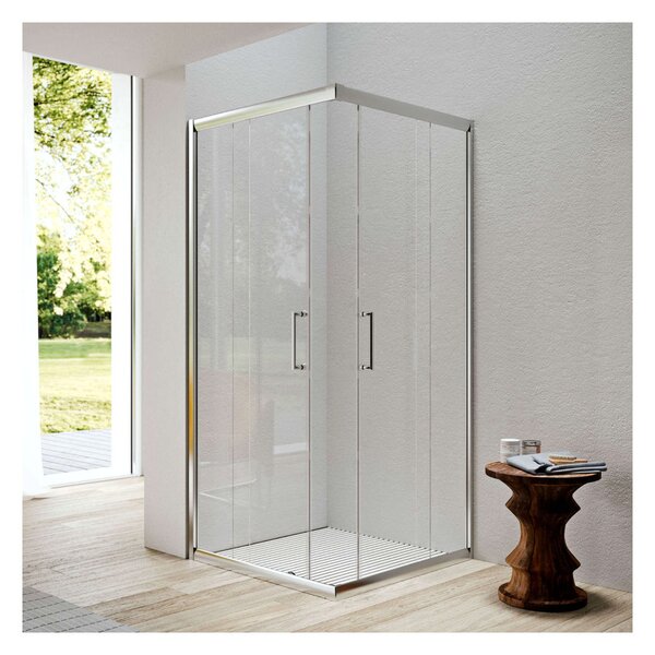 Glass 1989 isy - posuvné dveře, rohový vstup pro šířku vaničky 100 cm, GEX0005T500