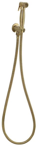 Reitano Rubinetteria Reitano Rubinetteria, Bidetová sprcha retro s hadicí a držákem sprchy s vyústěním, bronz, 9106