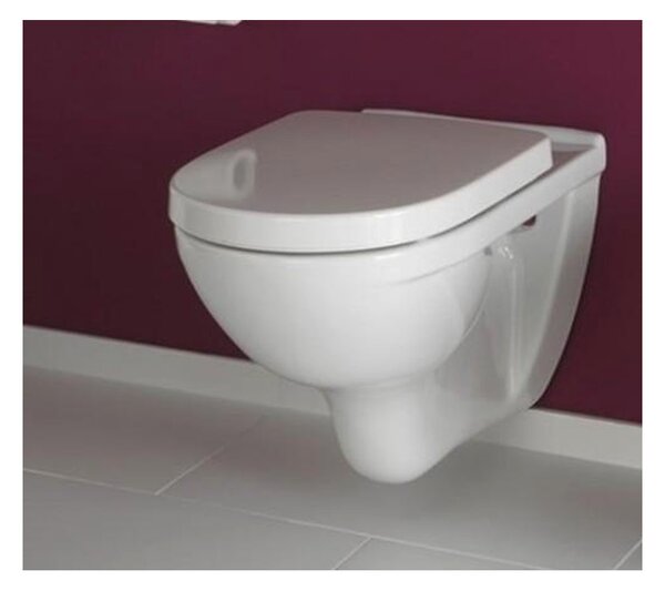 Villeroy & Boch O.Novo Combi-Pack - SET Závěsné WC + sedátko SoftClosing, alpská bílá 5660HR01