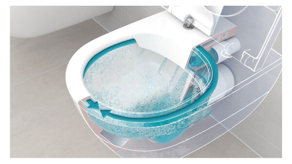 Villeroy & Boch O.Novo Combi-Pack - SET Závěsné WC + sedátko SoftClosing, alpská bílá 5660HR01