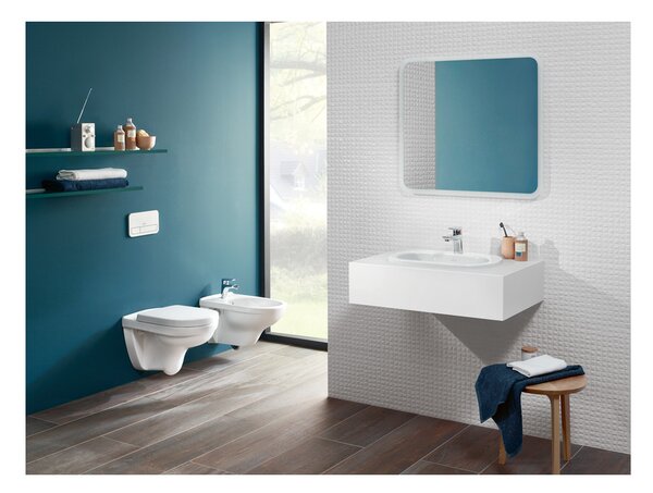 Villeroy & Boch O.Novo Combi-Pack - SET Závěsné WC + sedátko SoftClosing, alpská bílá 5660HR01