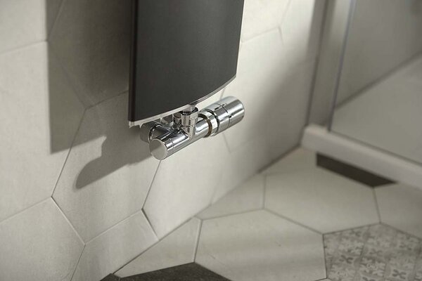 Ridea Ridea, OTHELLO MONO SLIM topné těleso hliníkové 300x1890mm, černá mat, 2301189030SN