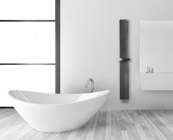 Ridea Ridea, OTHELLO MONO SLIM topné těleso hliníkové 300x1890mm, černá mat, 2301189030SN