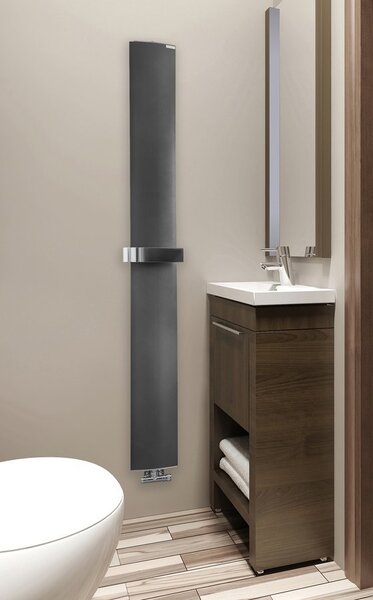 Ridea Ridea, OTHELLO MONO SLIM topné těleso hliníkové 300x1890mm, černá mat, 2301189030SN