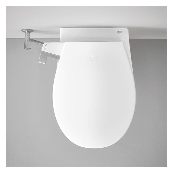 GROHE Bau Ceramic - Manuální bidetové sedátko, alpská bílá 39648SH0