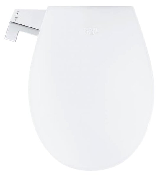 GROHE Bau Ceramic - Manuální bidetové sedátko, alpská bílá 39648SH0