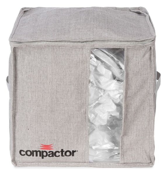 Compactor OXFORD vakuový úložný box M, 36 x 42 x 33 cm, pevné pouzdro, polyester-bavlna