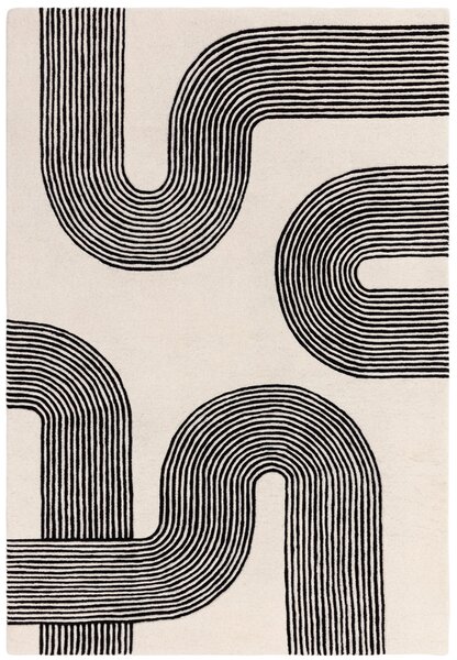 Tribeca Design Kusový koberec Blondie Arches Black Rozměry: 120x170 cm