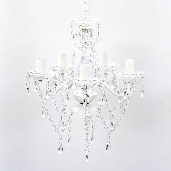 Lustr 5 žárovek průhledné 240309