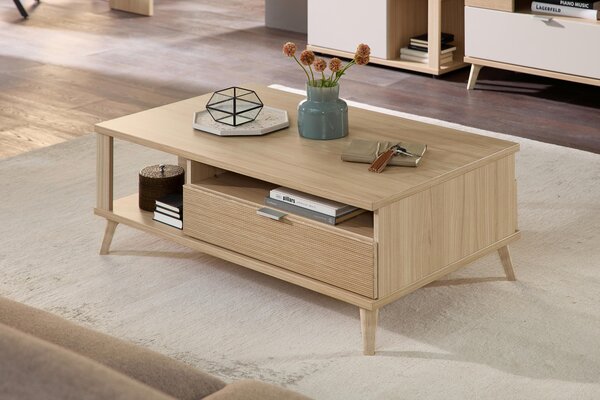 KONFERENČNÍ STOLEK, barvy dubu, kompozitní dřevo, 110/65/40 cm Stylife - Konferenční stolky