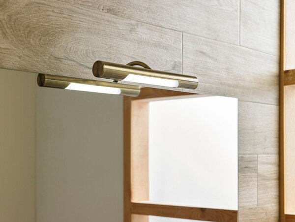 Sapho Sapho, ANDREA LED svítilna, 5W, 284x32x134mm, bronz, E26717CI