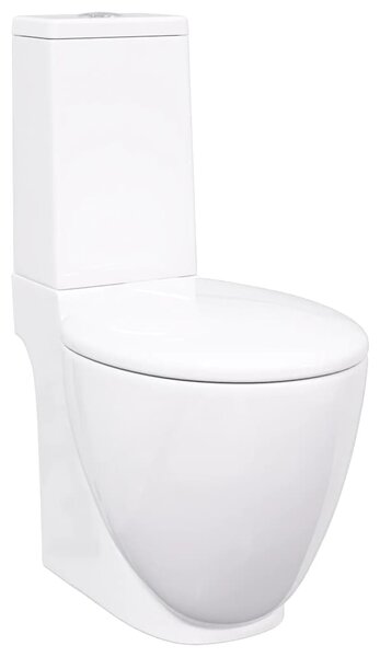 Keramické WC zadní odpad bílé 240376