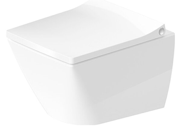 Duravit Viu - Závěsné WC Compact 4,5L, Bílá 2573090000