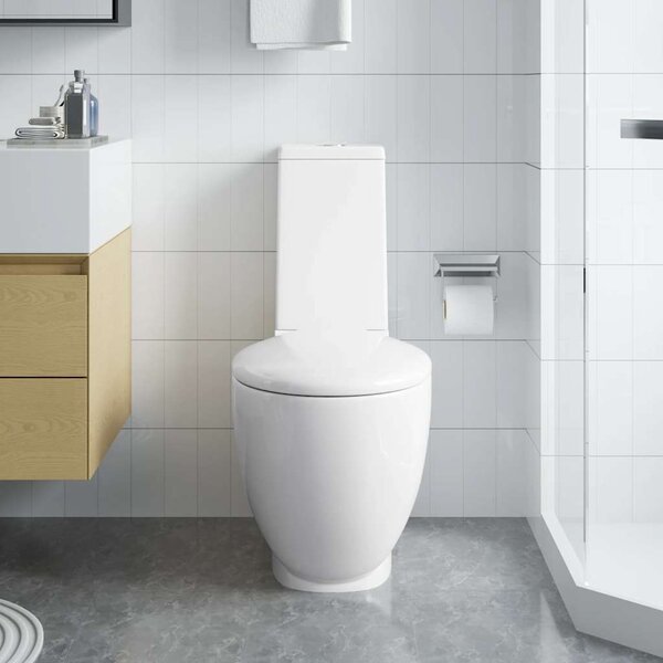 Keramické WC zadní odpad bílé 240376