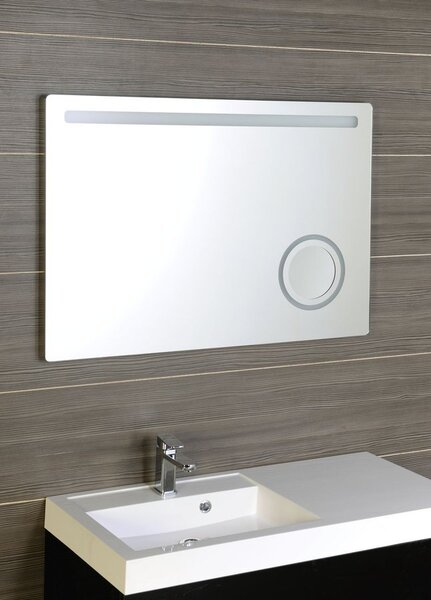 Sapho Sapho, ASTRO LED podsvícené zrcadlo 1000x700mm, kosmetické zrcátko, MIRL4